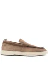 Officine Creative Brown Rubber Loafers In Multi