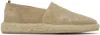 Officine Creative Beige Roped 001 Espadrilles In Nude Spring