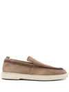 Officine Creative Bones 002 Suede Loafers