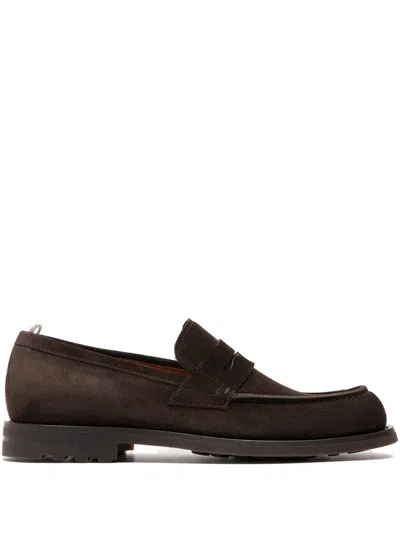 Officine Creative Belmondo Loafers In Brown
