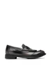 Officine Creative 러보프 레더 로퍼 In Black