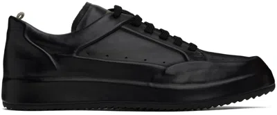 Officine Creative Black Ace 016 Sneakers In Nero