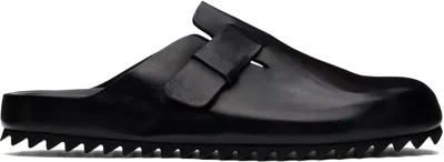 Officine Creative Black Agorà 012 Mules In Nero