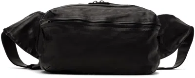 Officine Creative Black Recruit 012 Belt Bag In Nero
