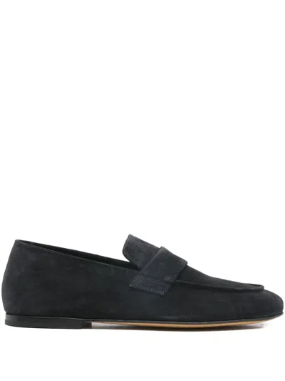 Officine Creative Blair Strap Loafers In Black