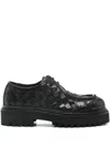 Officine Creative Blossom Derby Shoes In Black