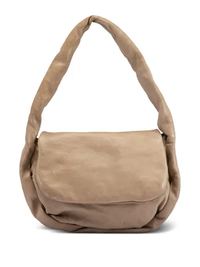 Officine Creative Bolina 047 Folded Cross Body Bag In Neutral