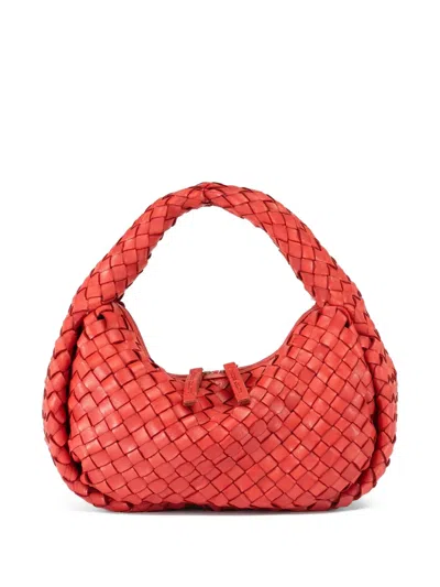 Officine Creative Bolina 144 Leather Shoulder Bag In Orange