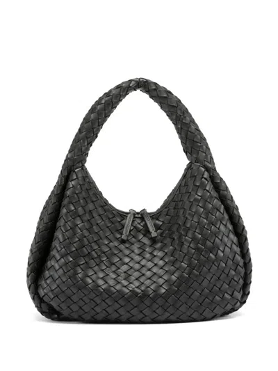 Officine Creative Bolina 148 Woven Leather Bag In Black