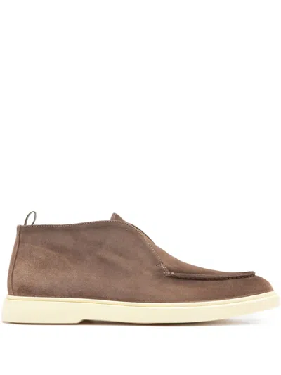 Officine Creative Bones Boots In Brown