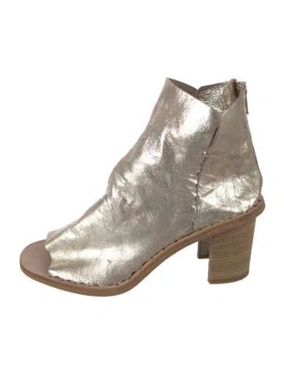Pre-owned Officine Creative Boots In Gold
