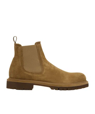 Officine Creative Tan Boss 004 Chelsea Boots In Brown