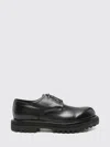 Officine Creative Leather Derby Shoes In Black