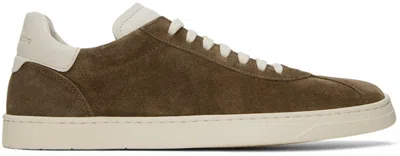 Officine Creative Brown Karma 014 Sneakers In Tundra/tofu_fd Blanc