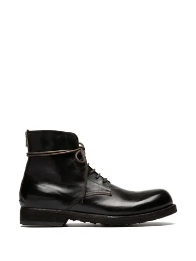Officine Creative Bulla Dd 102 Boots In Black