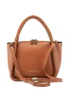 Officine Creative Cabala Leather Shoulder Bag In Brown