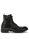 Officine Creative "calixte 002" Lace-up Ankle Boots In Black