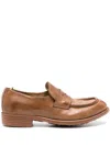 Officine Creative Calixte 020 Leather Loafers In Brown