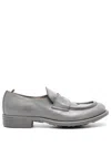Officine Creative Calixte 020 Leather Loafers In Grey