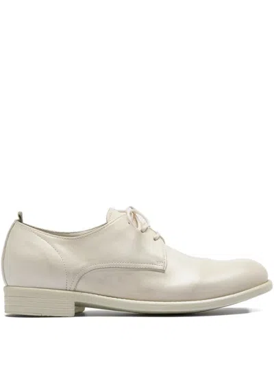 Officine Creative Calixte 064 Leather Derby Shoes In White