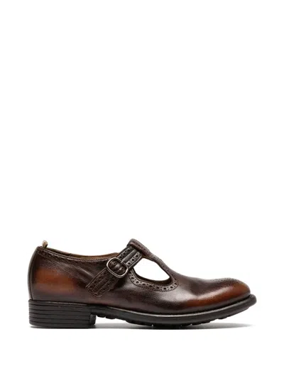 Officine Creative Calixte 071 Derby Shoes In Brown