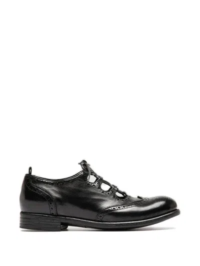 Officine Creative Calixte 079 Derby Shoes In Black