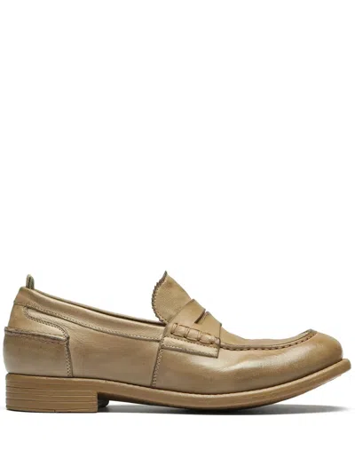 Officine Creative Calixte Loafers In Neutrals
