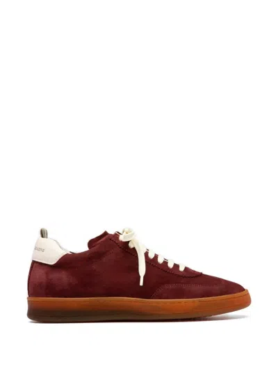 Officine Creative Chance 101 Sneakers In Burgundy