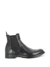 Officine Creative Chronicle Elasticated-side Leather Boots In Multi