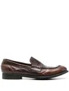 Officine Creative Chronicle Penny-loafer In Brown