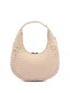 Officine Creative Class Woven Leather Shoulder Bag In Neutral