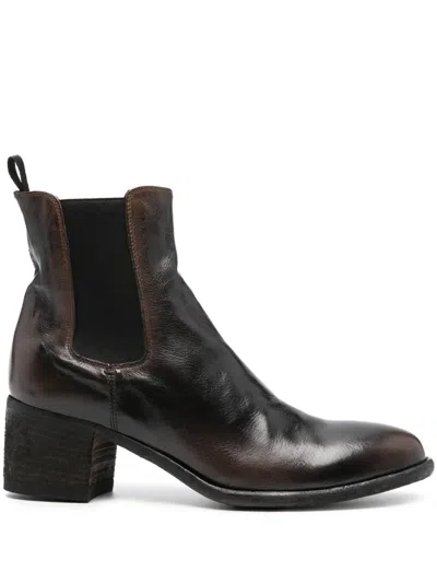 Officine Creative Denner 114 55mm Chelsea Boots In Black