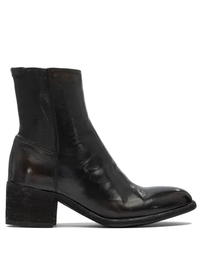 Officine Creative "denner 127" 55 Mm Ankle Boots In Black