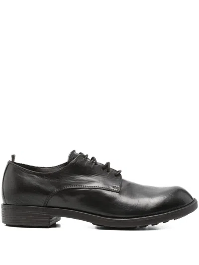 Officine Creative Diary 009 Lace-up Derby Shoes In Black