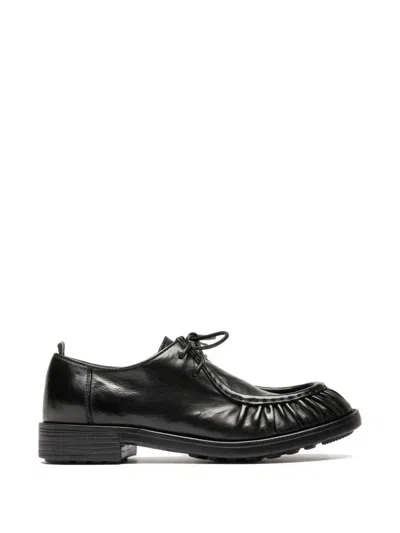 Officine Creative Diary 102 Derby Shoes In Black