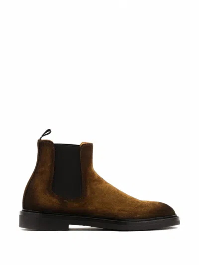 Officine Creative Dude Chelsea-boots In Brown