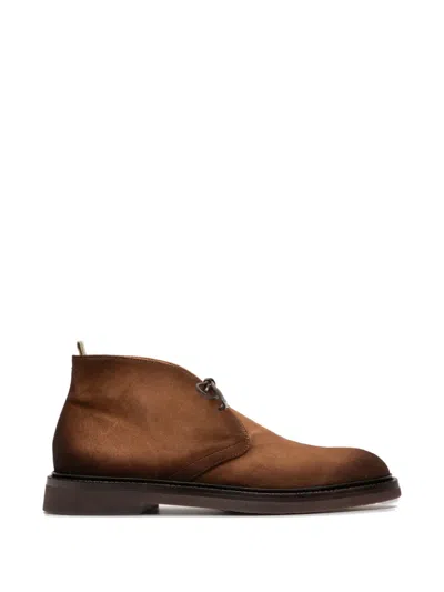 Officine Creative Dude Flexi 004 Lace-up Boots In Brown