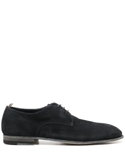 Officine Creative Durga Derby Shoes In Blue