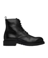 Officine Creative Engineer 005 Round Head Boots In Black