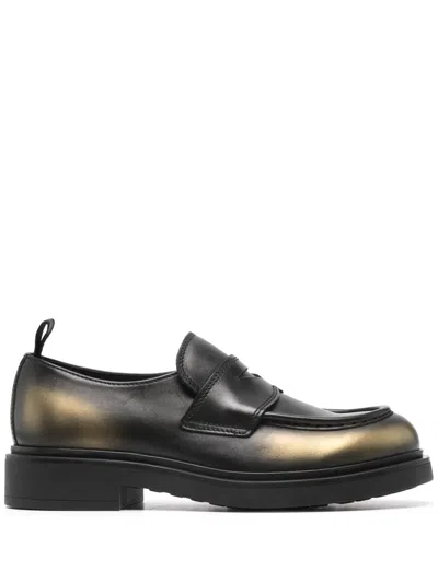 Officine Creative Engineer 101 Loafer In Schwarz