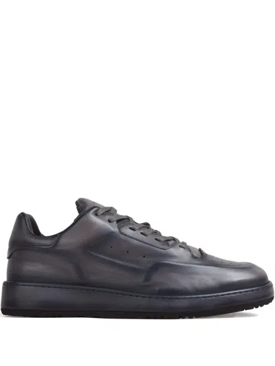 Officine Creative Eraser 001 Leather Sneakers In Gray