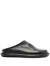 Officine Creative Estens 107 Leather Mules In Black