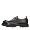 Officine Creative Flat Shoes Black In Nero Scuri