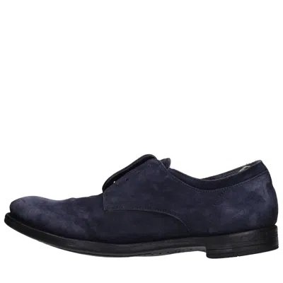 Officine Creative Flat Shoes Blue In Blu Blu E Verdi