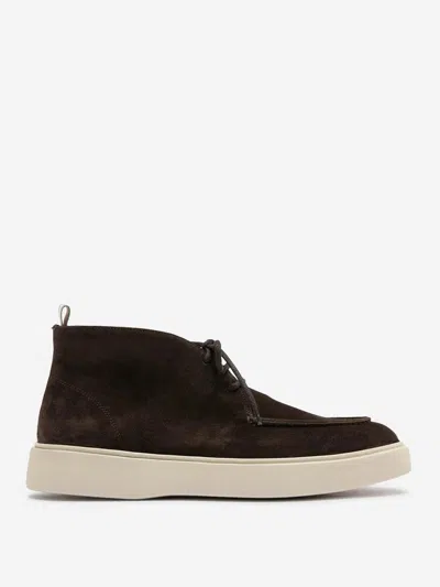 Officine Creative Frame Boots In Brown