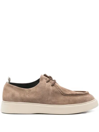 Officine Creative Frame Loafers In Brown