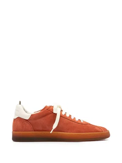 Officine Creative Ginnasio 101 Sneakers Aus Wildleder In Orange