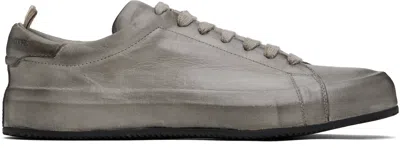 Officine Creative Gray Easy Dd 001 Sneakers In Grey