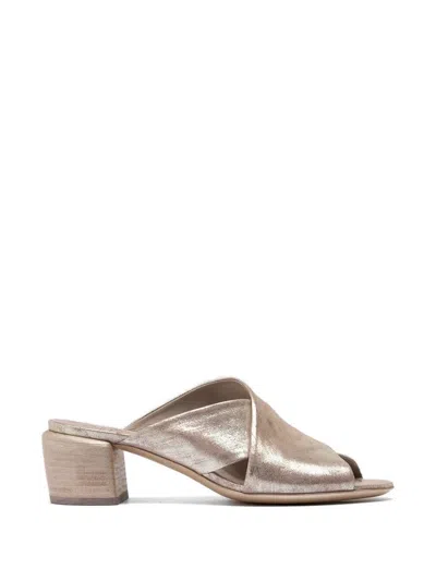 Officine Creative Hadry 007 Heeled Sandals In Gold