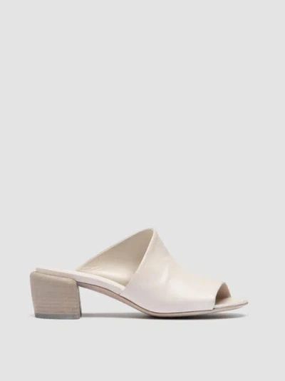 Officine Creative Hadry 008 Leather Heeled Sandals In White
